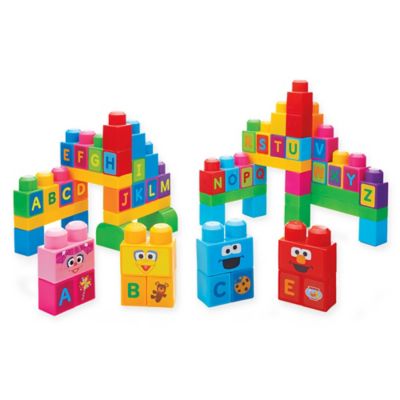 sesame street mega bloks table