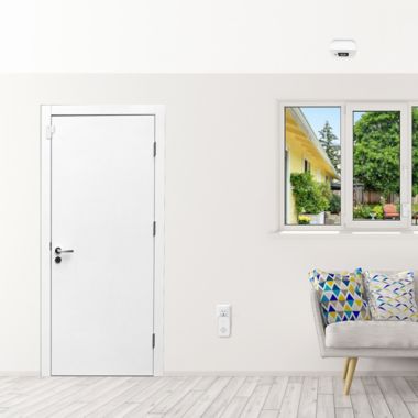 SimplySmart&reg; Home Secure Wire-Free Security Camera. View a larger version of this product image.