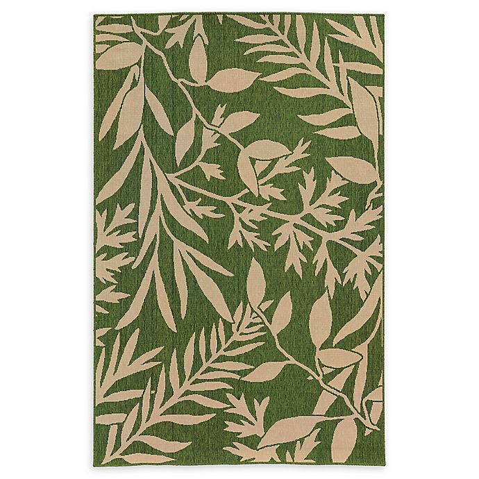Tommy Bahama Seaside Tropical Leaf, Tommy Bahama Outdoor Rugs