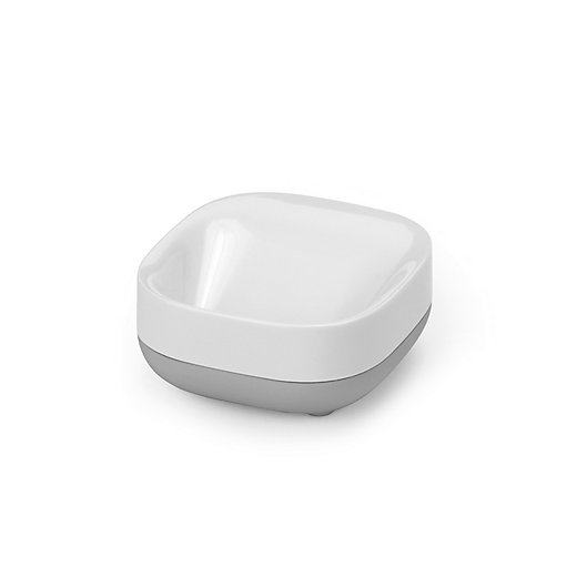 Alternate image 1 for Joseph Joseph® Slim™ Soap Dish in Grey/White