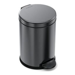 simplehuman® Fingerprint-Proof 4.5-Liter Round Step Trash Can