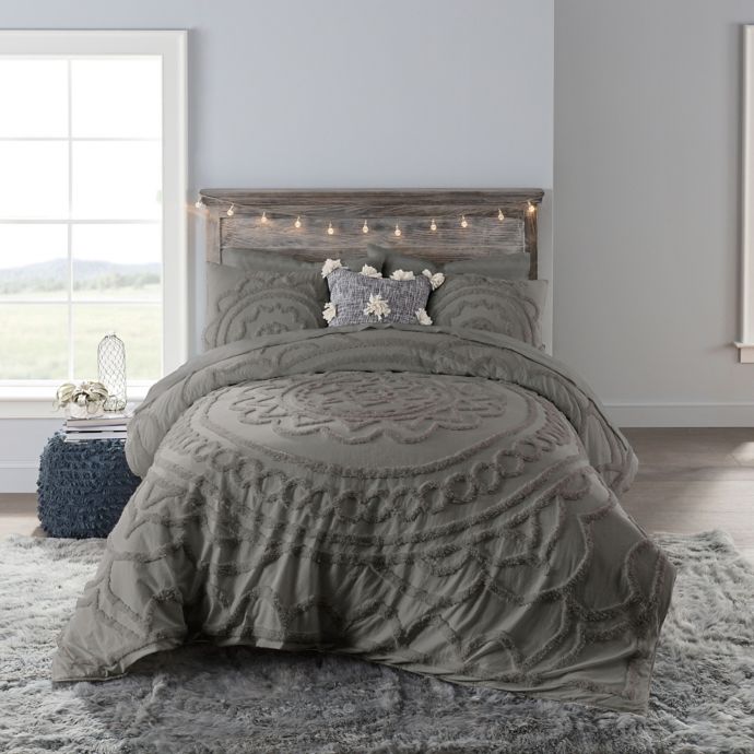 Anthology Tufted Medallion Comforter Set Bed Bath Beyond
