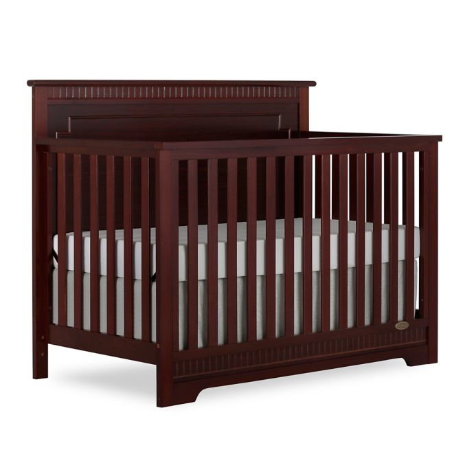 Dream On Me Morgan 5 In 1 Convertible Crib In Cherry Bed Bath