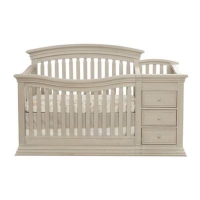 rustic baby cribs with changing table