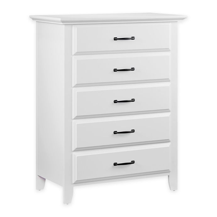 Oxford Baby Stone Haven 5 Drawer Chest In White Bed Bath Beyond