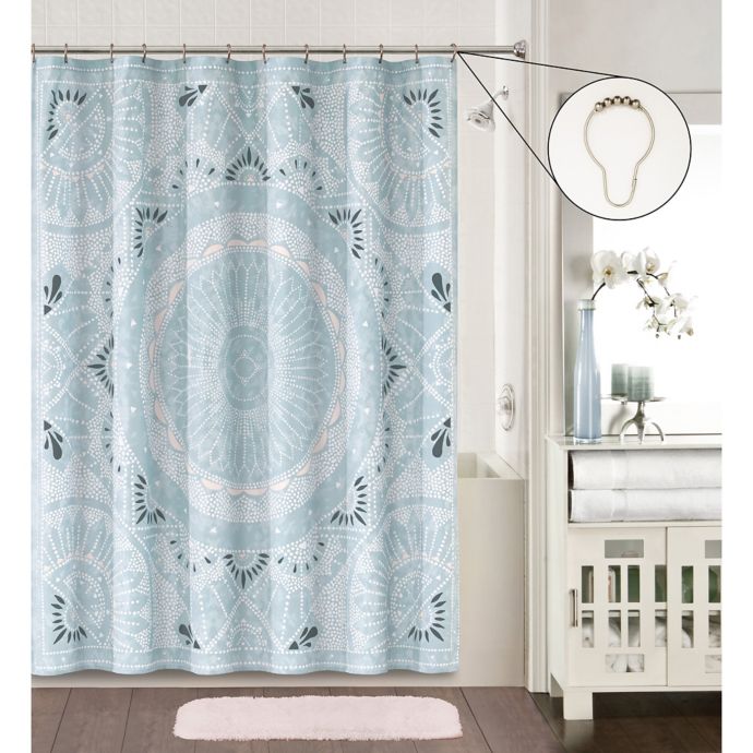 Batik Medallion 3 Piece Bath Ensemble Color Bed Bath Beyond