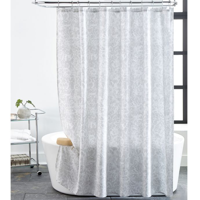 Impressions 72-Inch x 72-Inch Shower Curtain in Light Grey ...