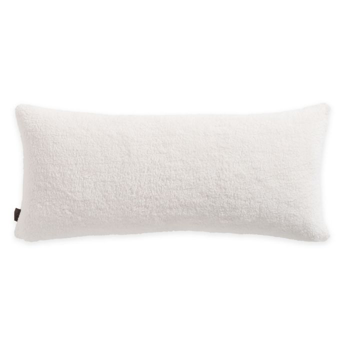 Ugg Fuzzy Sherpa Plush Bolster Throw Pillow Bed Bath And Beyond