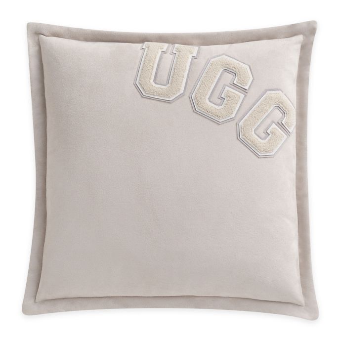 ugg throw pillow