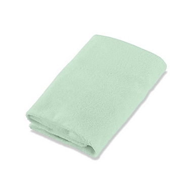 LA Baby&reg; 32-Inch Waterproof 4-Sided Changing Pad with Terry Cover in Mint. View a larger version of this product image.