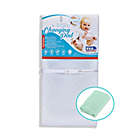 Alternate image 1 for LA Baby&reg; 32-Inch Waterproof 4-Sided Changing Pad with Terry Cover in Mint