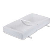 White 17x32 NEW Beansprout Butterfly Fleece Contour Changing Table Pad Cover 