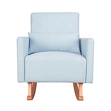 Baby Appleseed&reg; Milo Rocker in Light Blue. View a larger version of this product image.