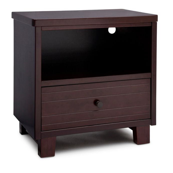 Simmons Kids Slumbertime Rowen Nightstand In Espresso Buybuy Baby