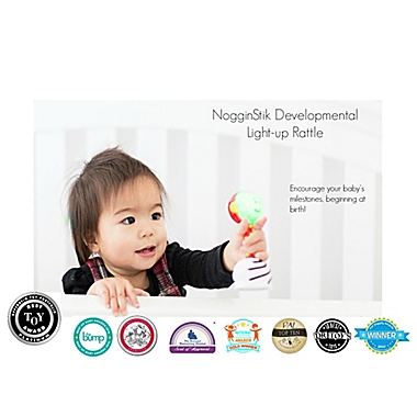 NogginStik&reg; Developmental Rattle. View a larger version of this product image.