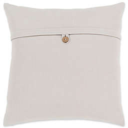 Surya Penelope Square Throw Pillow in Ivory