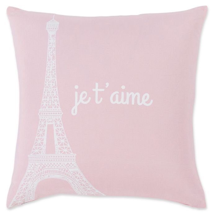 Surya Motto Novelty Square Throw Pillow Bed Bath Beyond