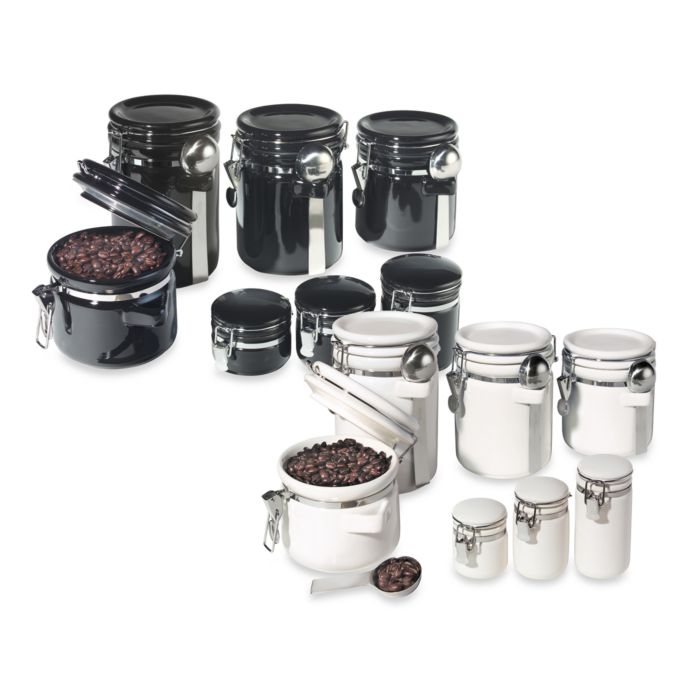 airtight kitchen canister set