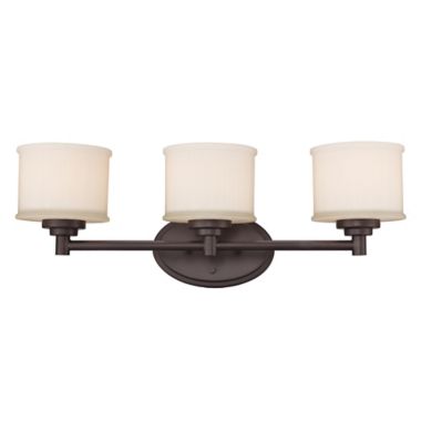 Bel Air Cahill 3-Light Vanity Light in Oil Rubbed Bronze. View a larger version of this product image.