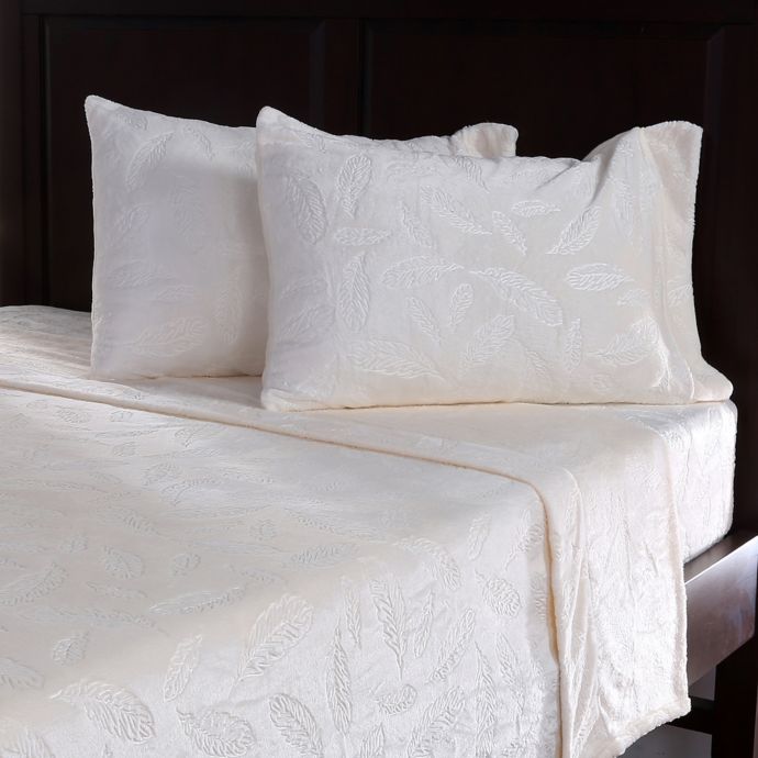 Berkshire VelvetLoft® Embossed Feather Sheet Set Bed Bath & Beyond