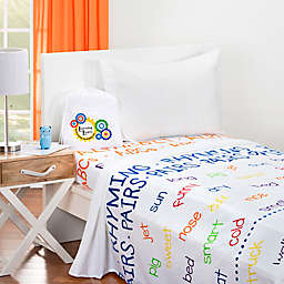 Learning Linens ABC's 300-Thread-Count Sheet Set
