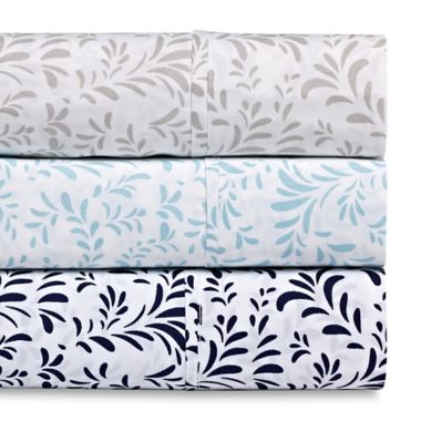 Burst of Vines Microfiber Deep-Pocket Sheet Set. View a larger version of this product image.