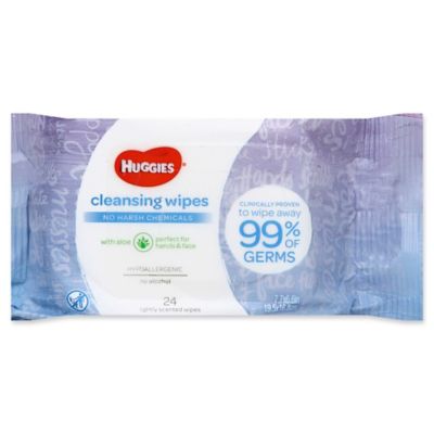 huggies cleansing wipes