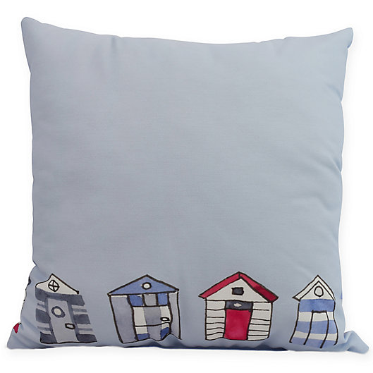 Light Blue E by design Decorative Pillow Teal 