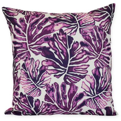 dark purple throw pillow