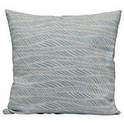 Rolling Waves Square Throw Pillow