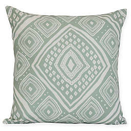 E by Design Diamond JIll Square Pillow