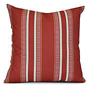 E by Design Dashing Stripe Square Pillow