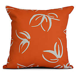 E by Design! Eva Floral Frolic Square Throw Pillow