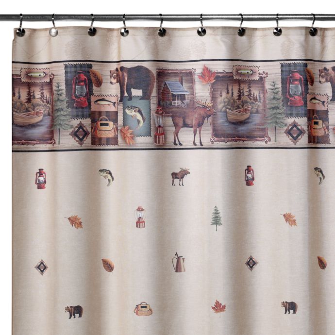 Camping Trip 70 Inch W X 72 Inch L Shower Curtain Bed Bath Beyond