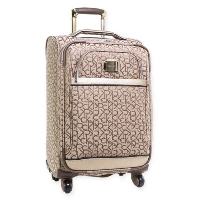 calvin klein suitcase grey