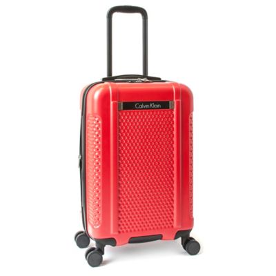 calvin klein hard case luggage