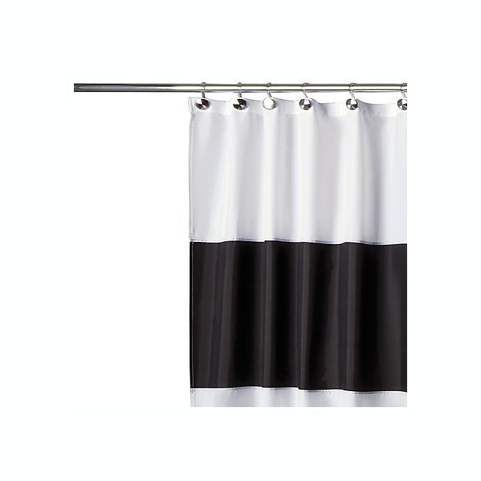 Zeno Fabric Shower Curtain Bed Bath, Bed Bath And Beyond Shower Curtains Fabric