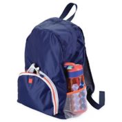 InterDesign&reg; Collapsible Backpack in Navy