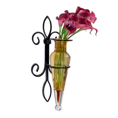 Summer Hot Glass Wall Hanging Flower Vase Planter Tube Container Pot Home Indoor