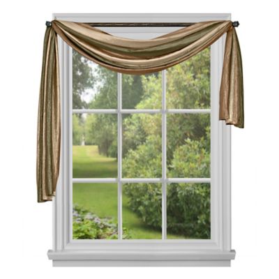 pictures of window scarves