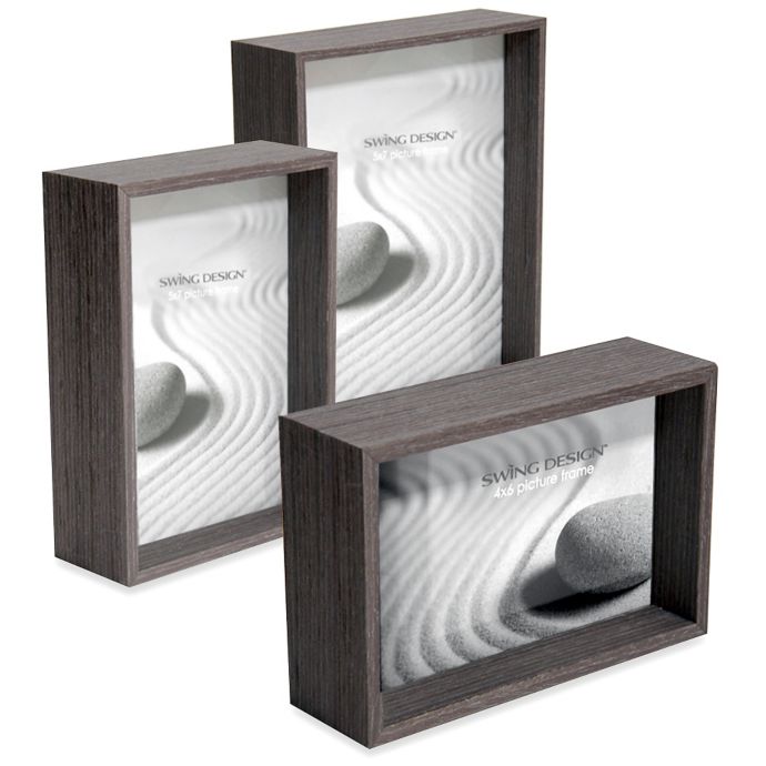 Swing Design Stratton Frames In Charcoal Bed Bath Beyond