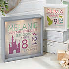 Alternate image 2 for Sweet Baby Girl LED Light 6-Inch Square Shadow Box