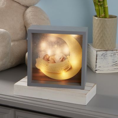 Baby Photo LED Light 10-Inch Square Shadow Box