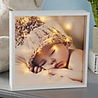 Alternate image 1 for Baby Photo LED Light 10-Inch Square Shadow Box