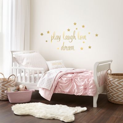 baby bed pink