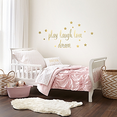 Levtex Baby&reg; Willow 5-Piece Toddler Bedding Set in Pink. View a larger version of this product image.