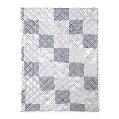 Levtex Baby&reg; Little Man 5-Piece Toddler Bedding Set in Grey. View a larger version of this product image.