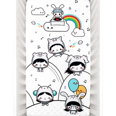 rookie humans mini crib sheets
