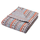 Alternate image 1 for Trend Lab&reg; Aztec Sweatshirt Knit Baby Blanket in Grey