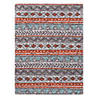 Alternate image 3 for Trend Lab&reg; Aztec Sweatshirt Knit Baby Blanket in Grey